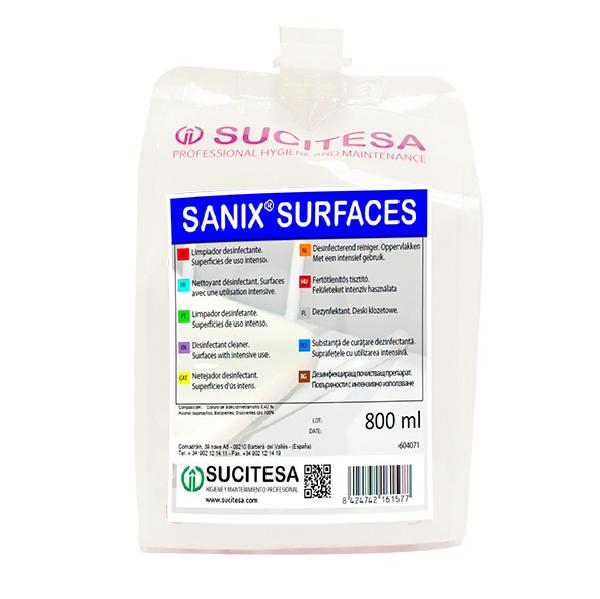 SANIX SURFACES Sredstvo za čišćenje i dezinficijens. Za površine intenzivne upotrebe.